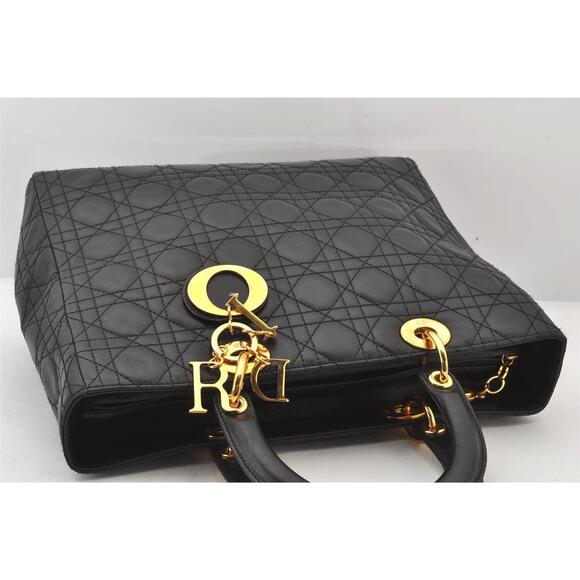 Auth Christian Dior Lady Lamb Skin #136597C19B - Picture 6 of 15